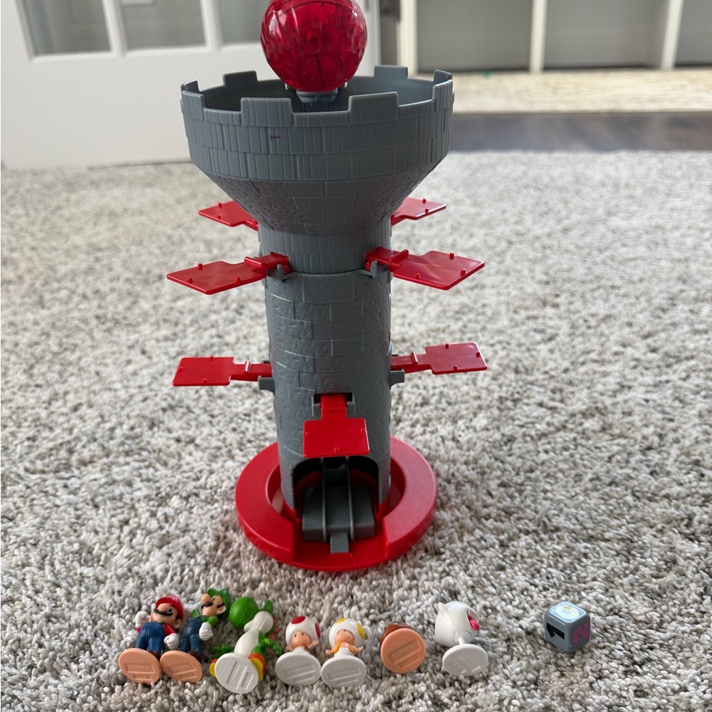 Mario Bros Tower game with Figures